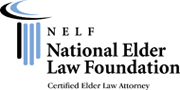 Logo of the National Elder Law Foundation (NELF).