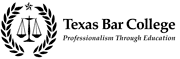 Logo of the Texas Bar College.